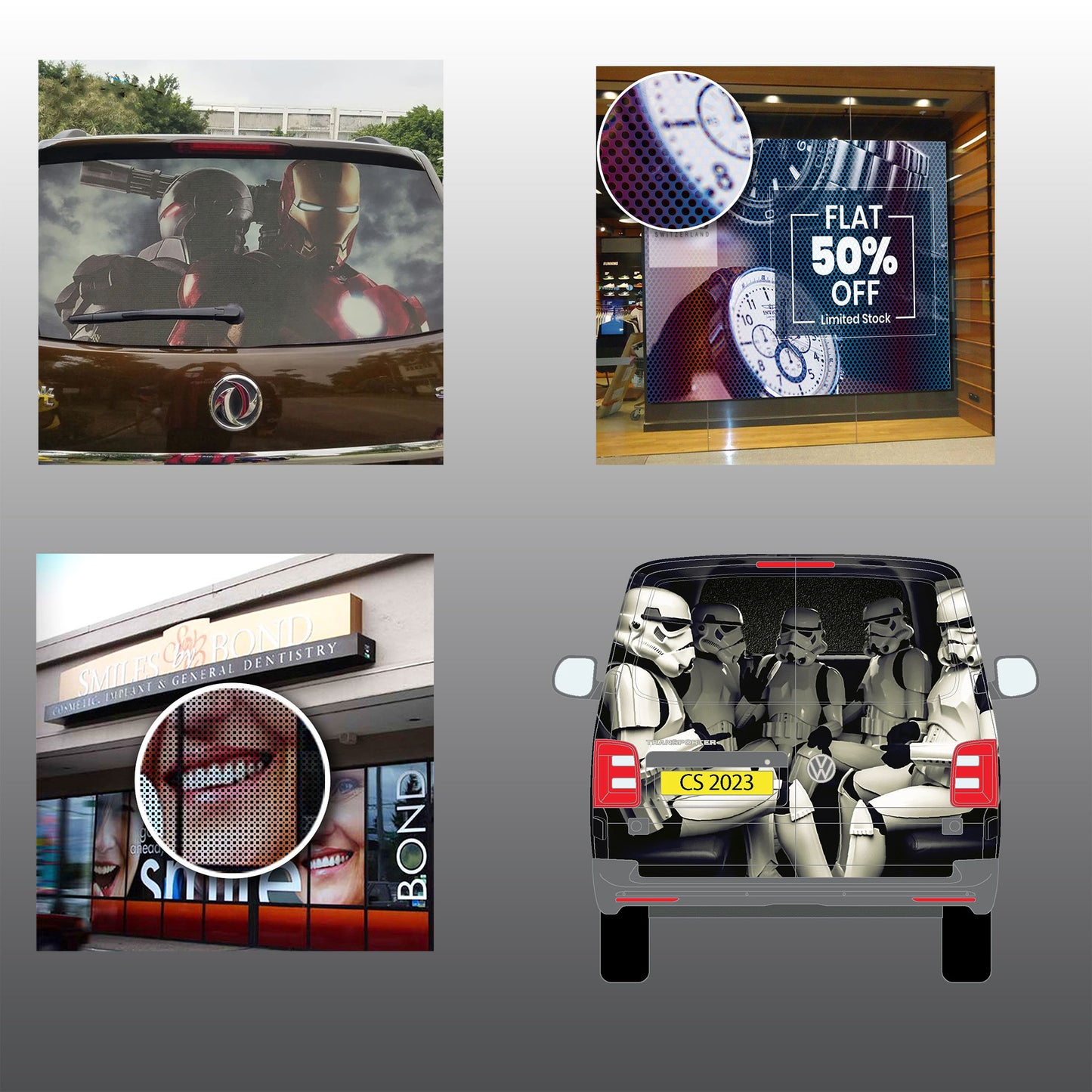 car and wall vinyl