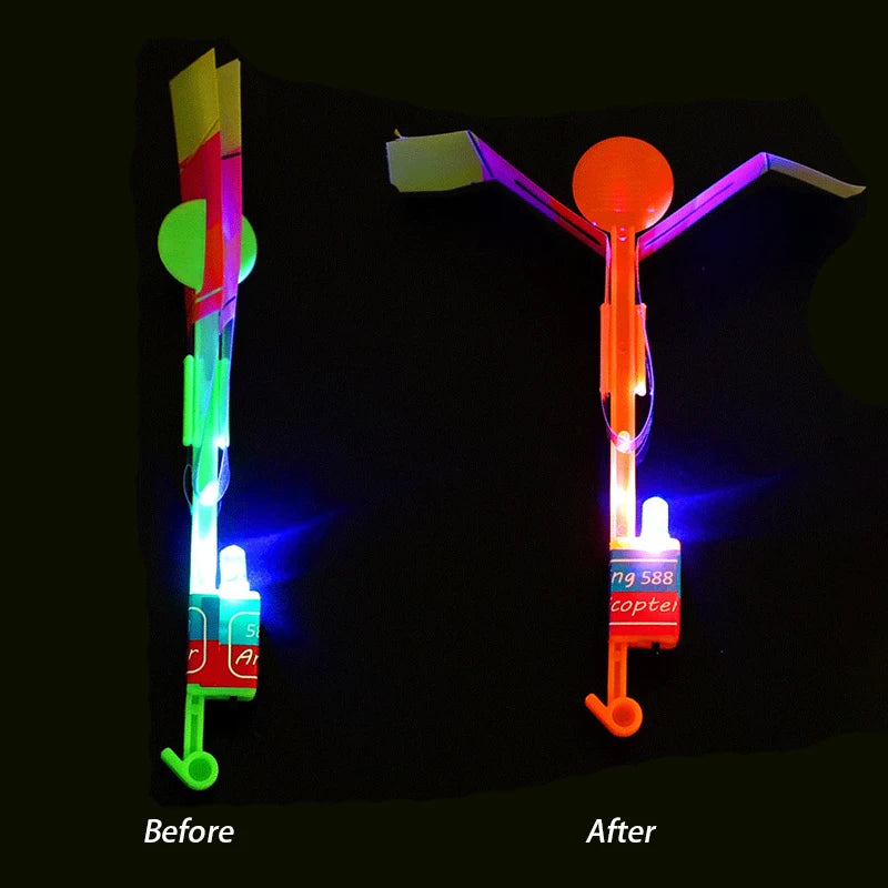 Outdoor Shining Rocket Flash LED