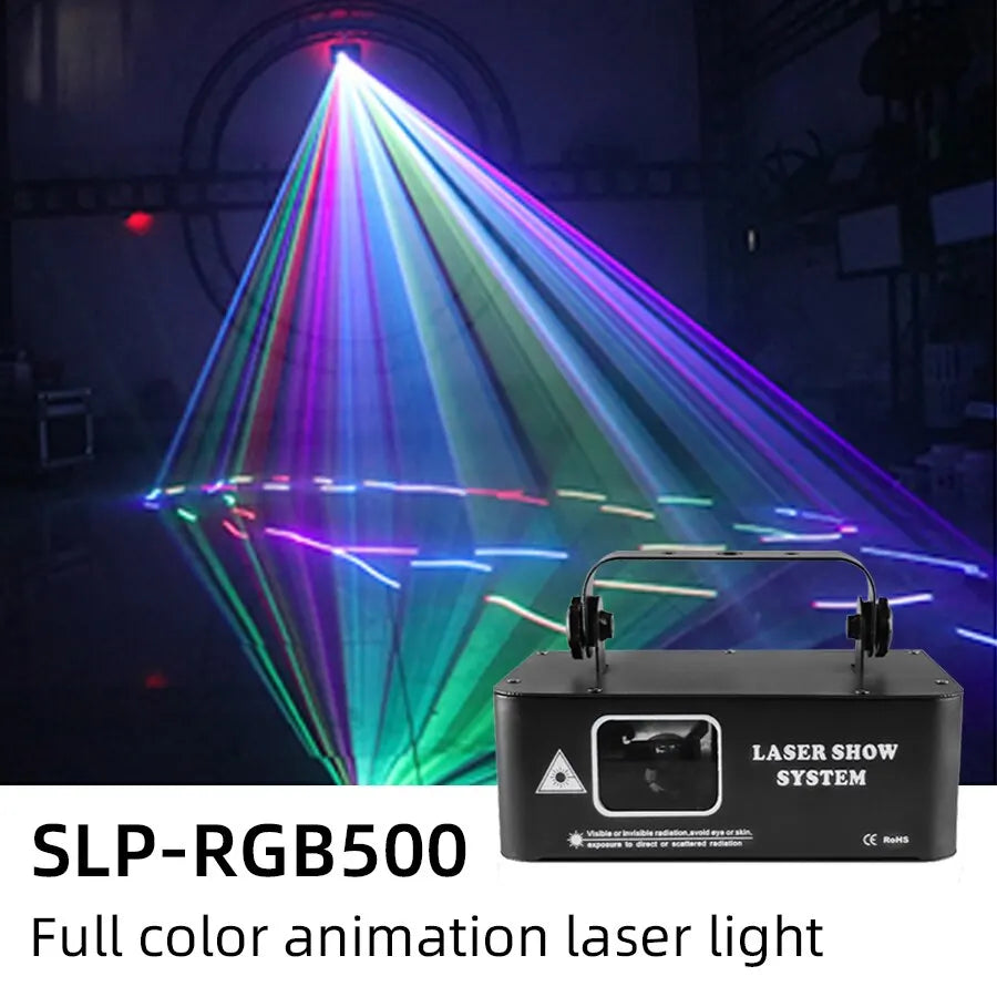 RGB Laser Beam Line Scanner Projector