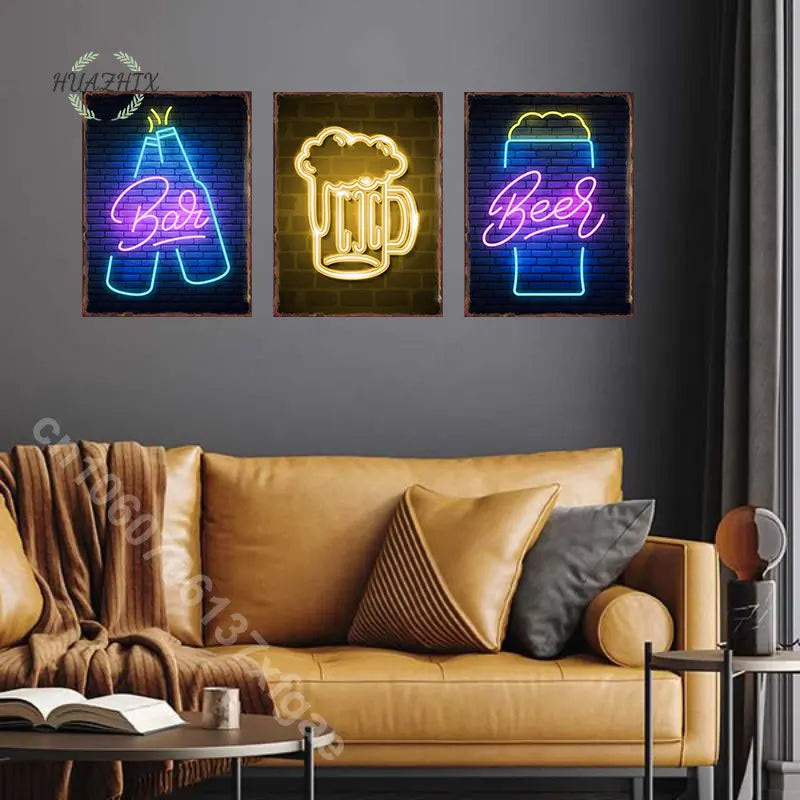 Neon Beer sign