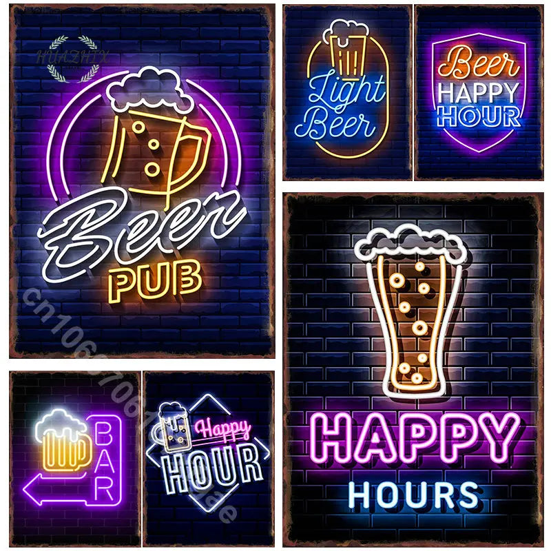 Neon Beer sign