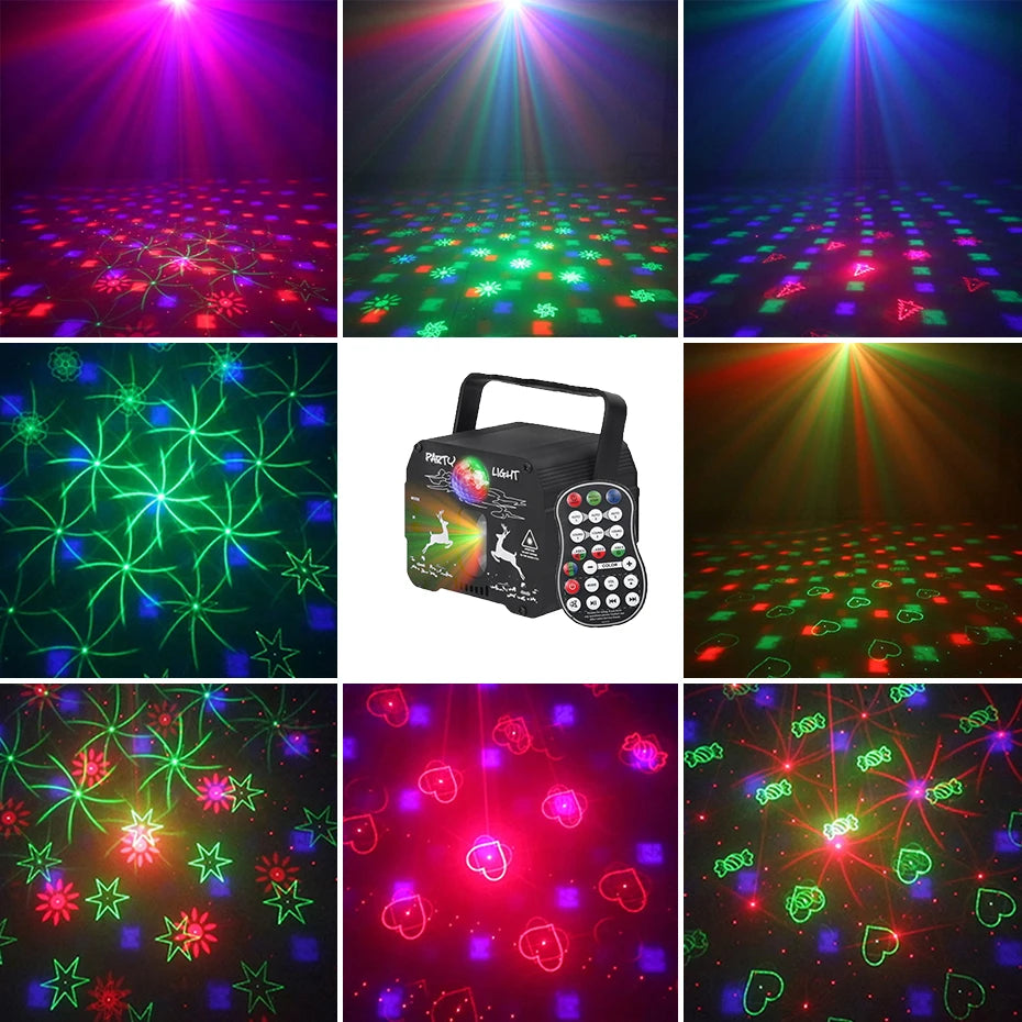 ALIEN RGB Mini DJ Disco Laser Light Projector