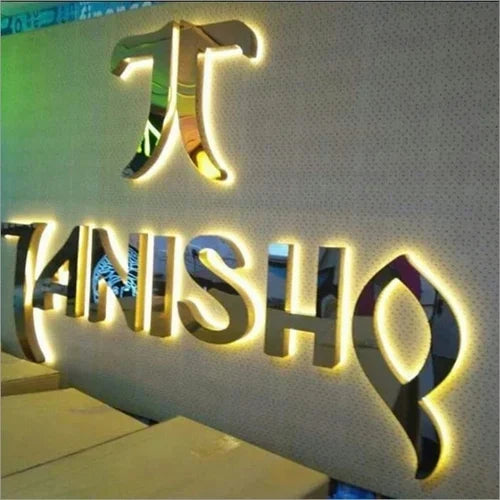 Stainless steel letters