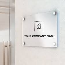 office & hotel indoor signs