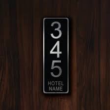 office & hotel indoor signs